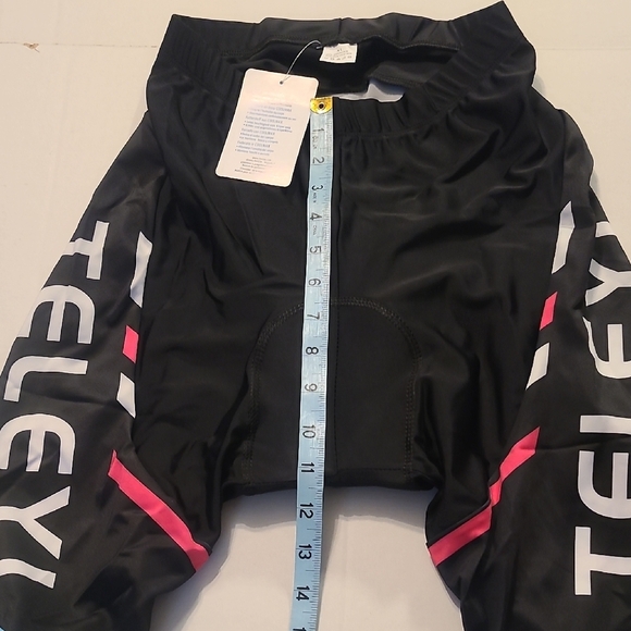 Weimostar Black Athletic Shorts with Pink and Blue Accents NWOT Size XL Cool Max - Picture 6 of 10